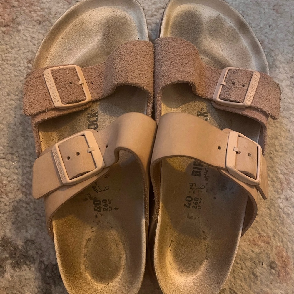 Pink Birkenstock Sandals